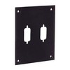 Picture of Universal Steel Sub-Panel with Two DB9/HD15 holes