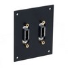 Picture of Universal Sub-Panel, Dual DisplayPort Couplers