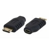 L-COM Right Angle Metal Armored HDMI® Cable with Ethernet, Male/Male 4M  HDCARAMT-4