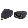 Picture of HDMI Type D Male to HDMI Type A Female Adapter