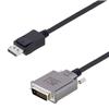 Picture of DVI w/Metal Shell Male to DisplayPort LSZH Cable  10 feet