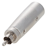 Picture of XLR male to RCA male Adaptor