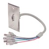 Picture of Wallplate Assembly HD15 Female to (5) BNC Female Pigtail