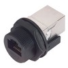 Picture of IP67 Panel Mount RJ45 Coupler, Shielded, Feed-Thru