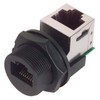 Picture of IP67 Panel Mount RJ45 Coupler, Shielded,Feed-Thru Right Angle